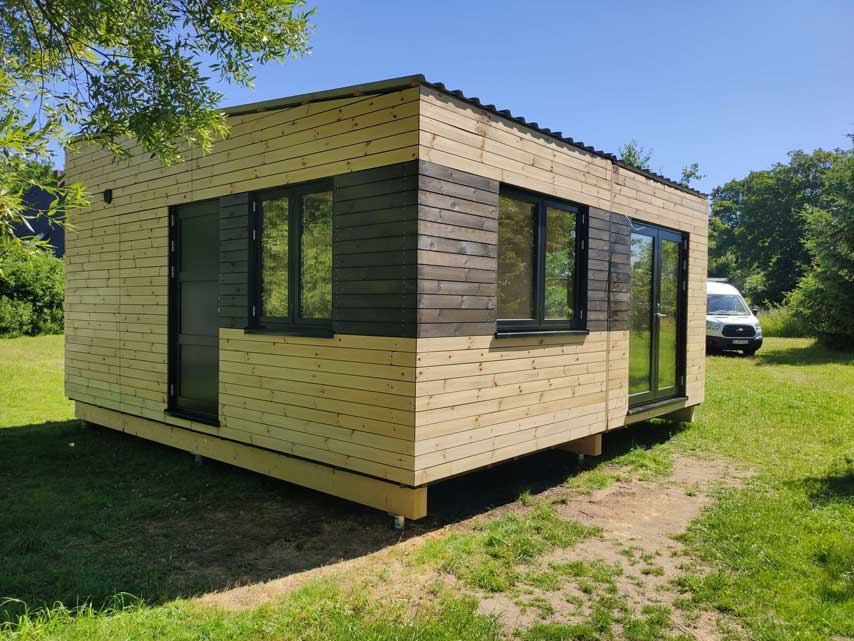 Holzbau Marchel modulares Tiny House TiMo2
